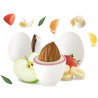 Twist Maxtris Frutta confetti bianchi incartati in busta da 1 Kg Twist Maxtris Frutta confetti bianchi incartati in busta da 1 Kg