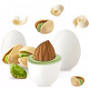 Twist Maxtris Pistacchio confetti bianchi incartati in busta da 1 Kg Twist Maxtris Pistacchio confetti bianchi incartati in busta da 1 Kg