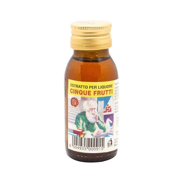 Estratto per Liquore Cinque Frutti ELA 60 cc – Aroma per Liquori, Creme e Bagne