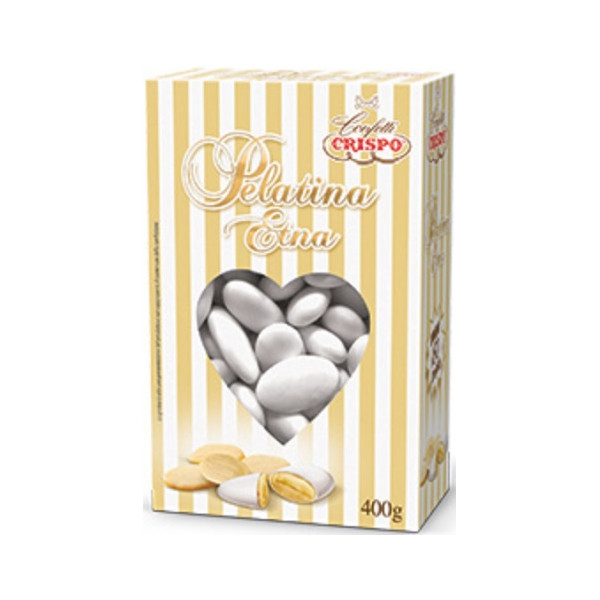 Confetti alla Mandorla Pelatina Etna bianchi in confezione da 400 g