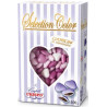 Confetti Cuoricini Mignon sfumati lilla in confezione da 500 g di Crispo
