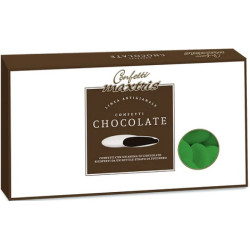 Confetti al Cioccolato Verde confetti verdi Maxtris 1 Kg