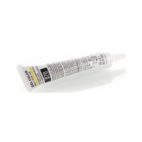 Colorante in gel giallo, Foodgrade Gel Color Yellow Silikomart, tubetto in plastica 15 g