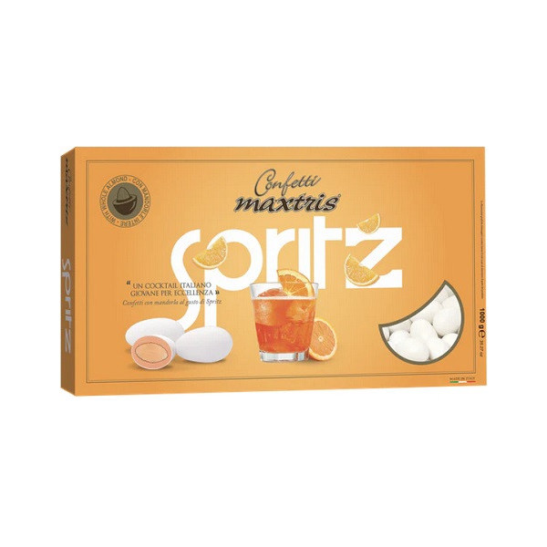 Maxtris Spritz – Confetti Ciocomandorla Bianchi 1 Kg