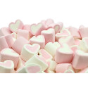 Marshmallow Cuore Bianco Rosa Bulgari 1 Kg
