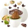 Maxtris Pistacchio e Gianduia confetti bianchi 1 Kg Maxtris Pistacchio e Gianduia confetti bianchi 1 Kg