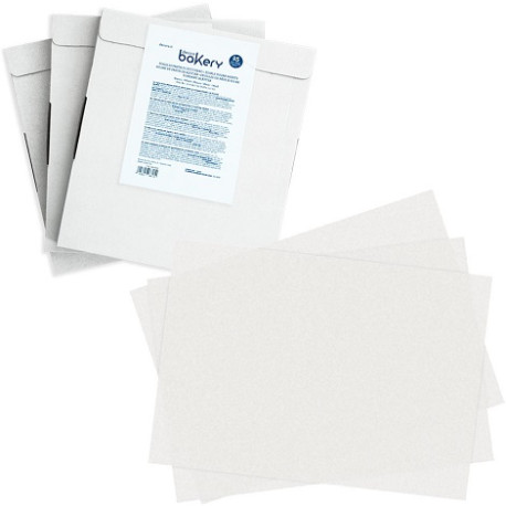 25 Fogli in pasta di zucchero formato A4 da 21 x 29,7 cm di Decora 25 Fogli in pasta di zucchero formato A4 da 21 x 29,7 cm di Decora
