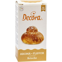 Aroma naturale brioche 50 g  per impasti e creme per dolci e torte da Decora