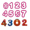 Set 9 tagliapasta numeri grandi 5,2xh2,2 cm in plastica da Decora Set 9 tagliapasta numeri grandi 5,2xh2,2 cm in plastica da Decora