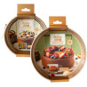 ø16,5 o ø21,5 cm Tortiera a cerniera con fondo mobile tonda rose gold line antiaderente da Decora ø16,5 o ø21,5 cm Tortiera a cerniera con fondo mobile tonda rose gold line antiaderente da Decora