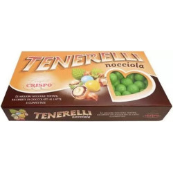 Tenerelli Verde Promessa confetti verdi tondi alla nocciola Crispo 1 Kg