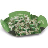 Vassoio Dolce Promessa Verde confetti verdi Maxtris incartati da 500 g