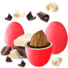 Vassoio Mix Frutta Rosso confetti rossi Maxtris incartati da 500 g Vassoio Mix Frutta Rosso confetti rossi Maxtris incartati da 500 g