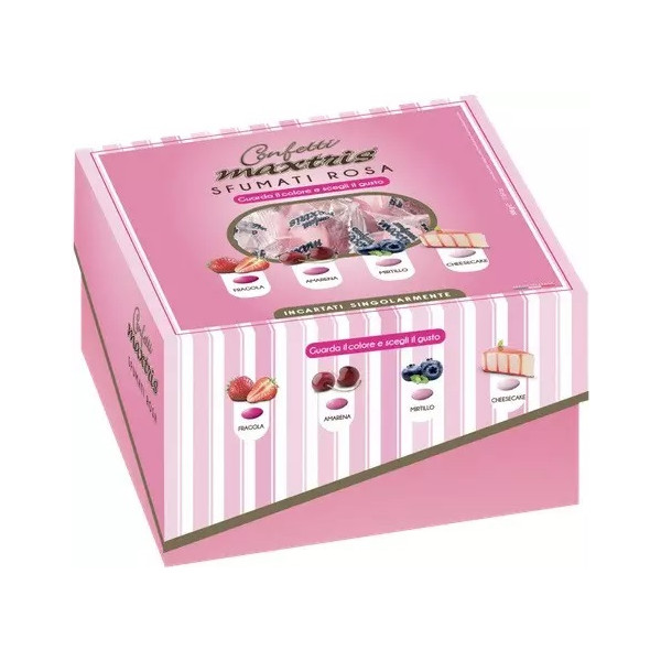 Vassoio Maxtris Sfumati Rosa confetti rosa sfumati 500 g