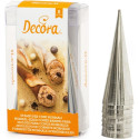 Set 8 formine coni normali in acciaio inox ø4xh12 cm  da Decora