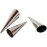 Set 8 formine coni mignon in acciaio inox ø2,5xh8 cm da Decora Set 8 formine coni mignon in acciaio inox ø2,5xh8 cm da Decora