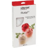 Rosa 145 Silikomart: stampo in silicone bianco per 6 rose di ø7xh5,5 cm Rosa 145 Silikomart: stampo in silicone bianco per 6 rose di ø7xh5,5 cm