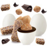 Maxtris Nougat confetti bianchi 1 Kg, confetti ideali per confettata Maxtris Nougat confetti bianchi 1 Kg, confetti ideali per confettata