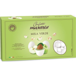 Maxtris Mela Verde confetti bianchi 1 Kg ideali per confettata