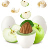 Maxtris Mela Verde confetti bianchi 1 Kg ideali per confettata Maxtris Mela Verde confetti bianchi 1 Kg ideali per confettata