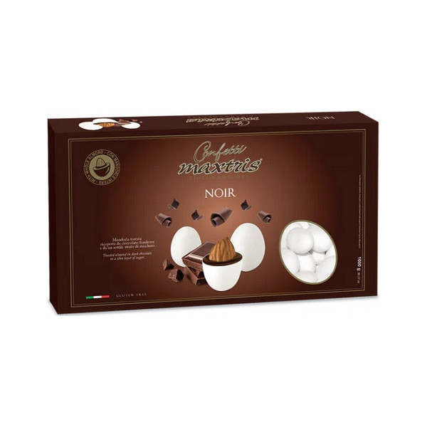 Maxtris Noir confetti bianchi da 1 Kg, ideali per confettata