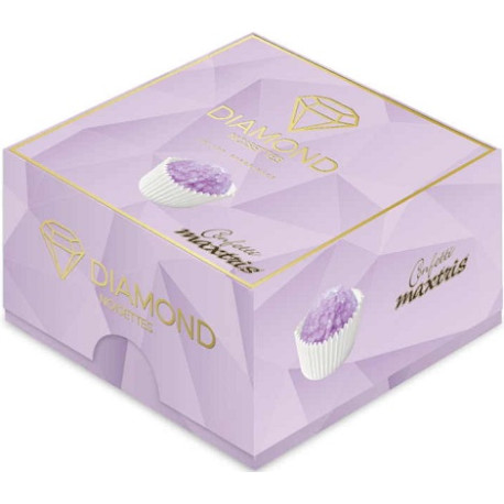Vassoio Diamond Noisettes Lilla Maxtris confetti lilla 500 g Vassoio Diamond Noisettes Lilla Maxtris confetti lilla 500 g