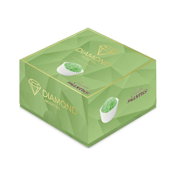 Vassoio Diamond Noisettes Verde Maxtris confetti verdi 500 g