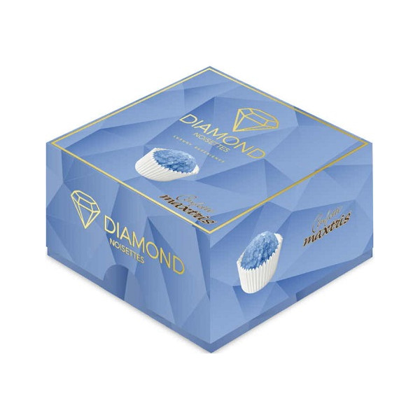 Vassoio Diamond Noisettes Blu Avion Maxtris confetti blu avion 500 g