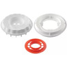 Kit Diamond Crown stampo ed inserto in silicone bianco con cutter da Silikomart Kit Diamond Crown stampo ed inserto in silicone bianco con cutter da Silikomart