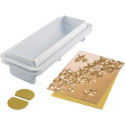 Starlight Bûche Silikomart kit stampo per semifreddi tronchetto stelle luminose