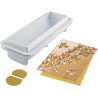 Starlight Bûche Silikomart kit stampo per semifreddi tronchetto stelle luminose Starlight Bûche Silikomart kit stampo per semifreddi tronchetto stelle luminose