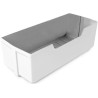Foret Silikomart 2 stampi silicone grigio con supporto in plastica per pila di tronchi di legna 24x10xh8,2 cm Foret Silikomart 2 stampi silicone grigio con supporto in plastica per pila di tronchi di legna 24x10xh8,2 cm