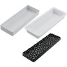 Kit Mille Bolle 1300 Silikomart stampo silicone con supporto in plastica e tappeto decorativo bolle Kit Mille Bolle 1300 Silikomart stampo silicone con supporto in plastica e tappeto decorativo bolle