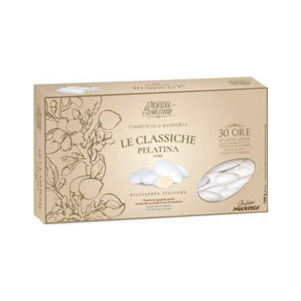 Pelatina Super Bianca confetti bianchi Maxtris a mandorla 1 kg