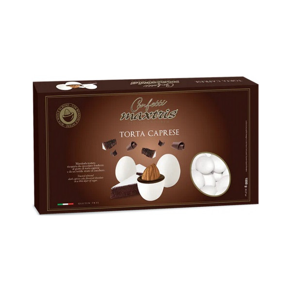 Maxtris Torta Caprese confetti bianchi 1 Kg