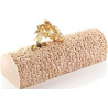 Coffee Buche Silikomart kit stampo per semifreddi tronchetto chicchi di caffè Coffee Buche Silikomart kit stampo per semifreddi tronchetto chicchi di caffè