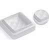 Matelassé Silikomart stampo silicone torta trapunta quadrata da 16 cm Matelassé Silikomart stampo silicone torta trapunta quadrata da 16 cm