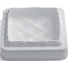 Matelassé Silikomart stampo silicone torta trapunta quadrata 16 cm Matelassé Silikomart stampo silicone torta trapunta quadrata 16 cm
