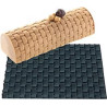 Texture Vienna Silikomart tappeto silicone professionale per decori paglia intrecciata Texture Vienna Silikomart tappeto silicone professionale per decori paglia intrecciata
