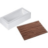 Wood Buche Silikomart kit stampo per semifreddi tronco in legno o ceppo di albero