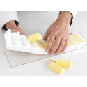 Stampo Gelato Mini Chic Silikomart GEL05M – 2 Stampi in Silicone + 2 vassoi 12×40cm + 100 Mini Stecco