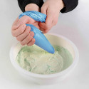 Vague Silikomart stampo silicone per tonda tonda ø20xh4,5 cm con decoro onda e volume 1100 ml