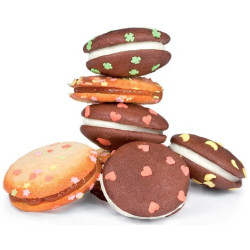 Whoopies Wop01 Silikomart (Ø7×H0,15cm) – Stampo in Silicone per 12 Biscotti Tondi