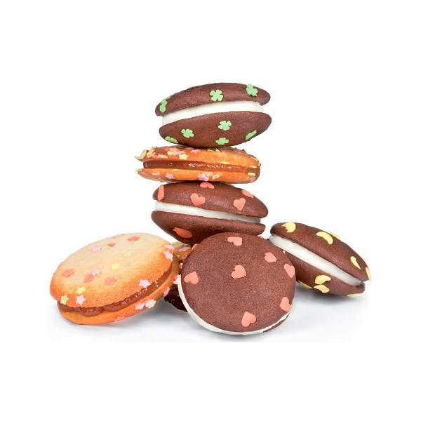 Whoopies Silikomart Wop01 stampo in silicone per 12 biscotti da 7 cm