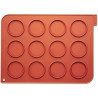 Whoopies Silikomart Wop01 stampo in silicone per 12 biscotti da 7 cm