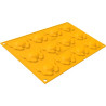 Granchio 6 Silikomart stampo per 12 granchi in silicone giallo Linea Naturae Granchio 6 Silikomart stampo per 12 granchi in silicone giallo Linea Naturae