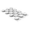 Charlotte XS 16 Silikomart stampo in silicone bianco per 18 mini Charlotte 16 ml da 38xh18mm Charlotte XS 16 Silikomart stampo in silicone bianco per 18 mini Charlotte 16 ml da 38xh18mm
