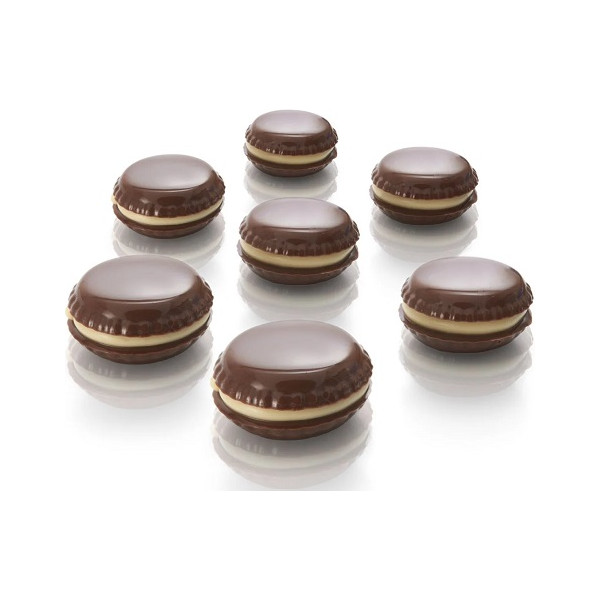Choco Macaron Silikomart stampo 15 cioccolatini macarons da 3 cm
