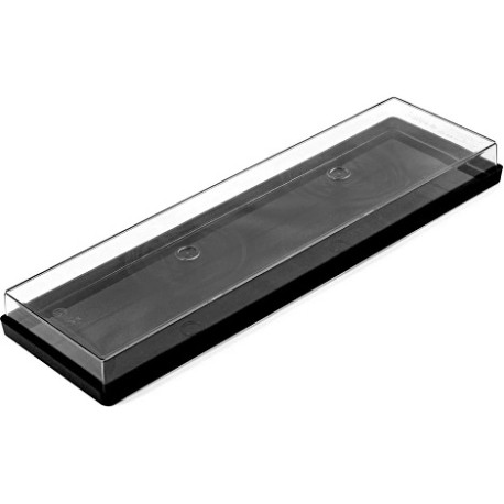 Small Total I-Gloo Trasparente Nero Silikomart: espositore per gelati e monoporzioni Small Total I-Gloo Trasparente Nero Silikomart: espositore per gelati e monoporzioni