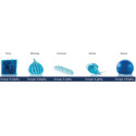 Dosaggio per idro Color Blu Silikomart colorante idrosolubile in polvere